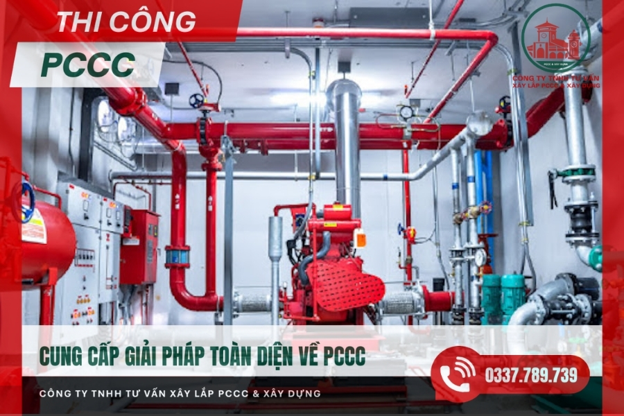 Các hạng mục lắp đặt PCCC