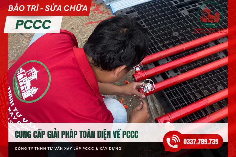 Bảo trì định kỳ – sửa chữa hệ thống PCCC