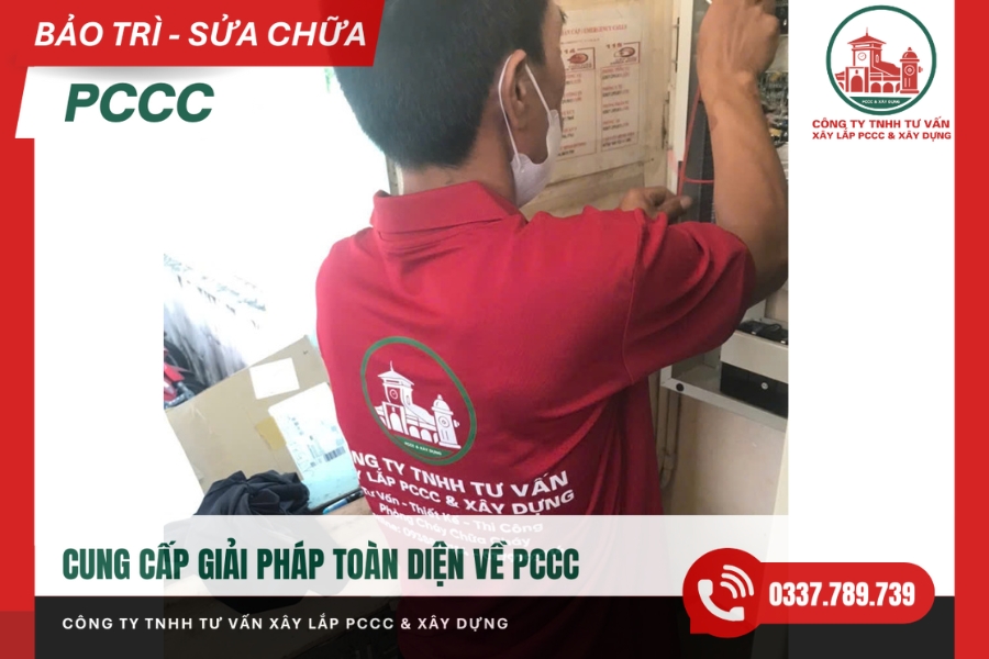 Dịch vụ sửa chữa – khắc phục sự cố hệ thống PCCC