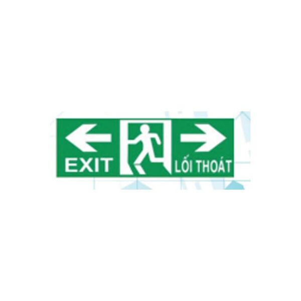 Đèn Exit chỉ 2 hướng Firesmart